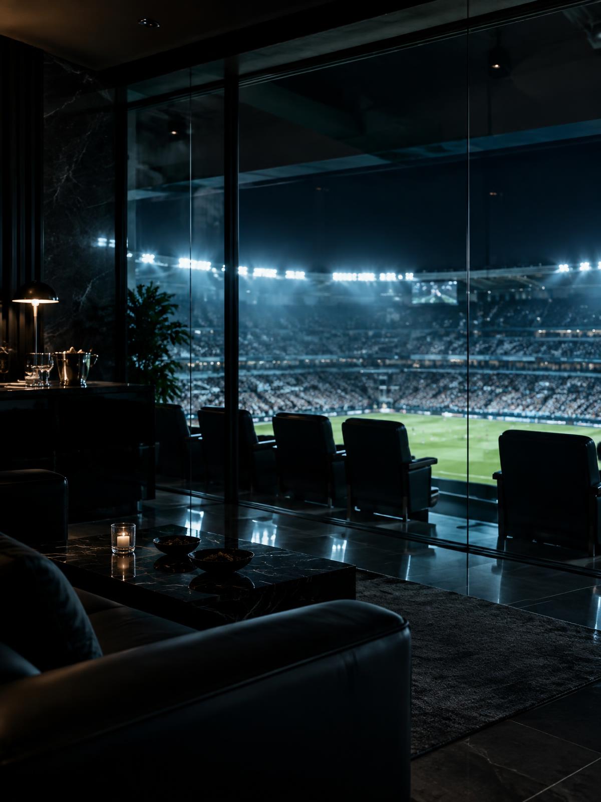 Premium stadium hospitality suite, sports advisory and investment